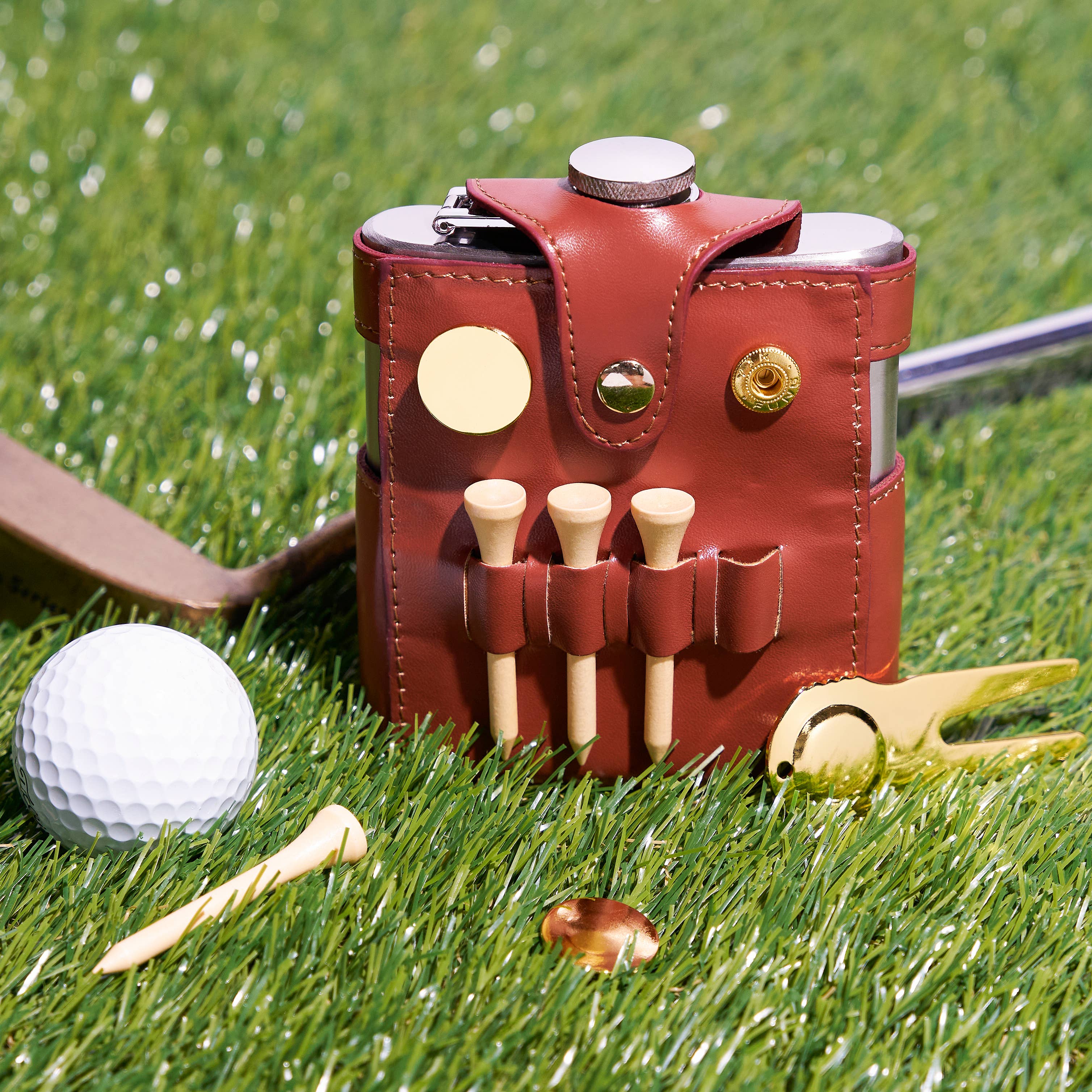 Golfer Flask