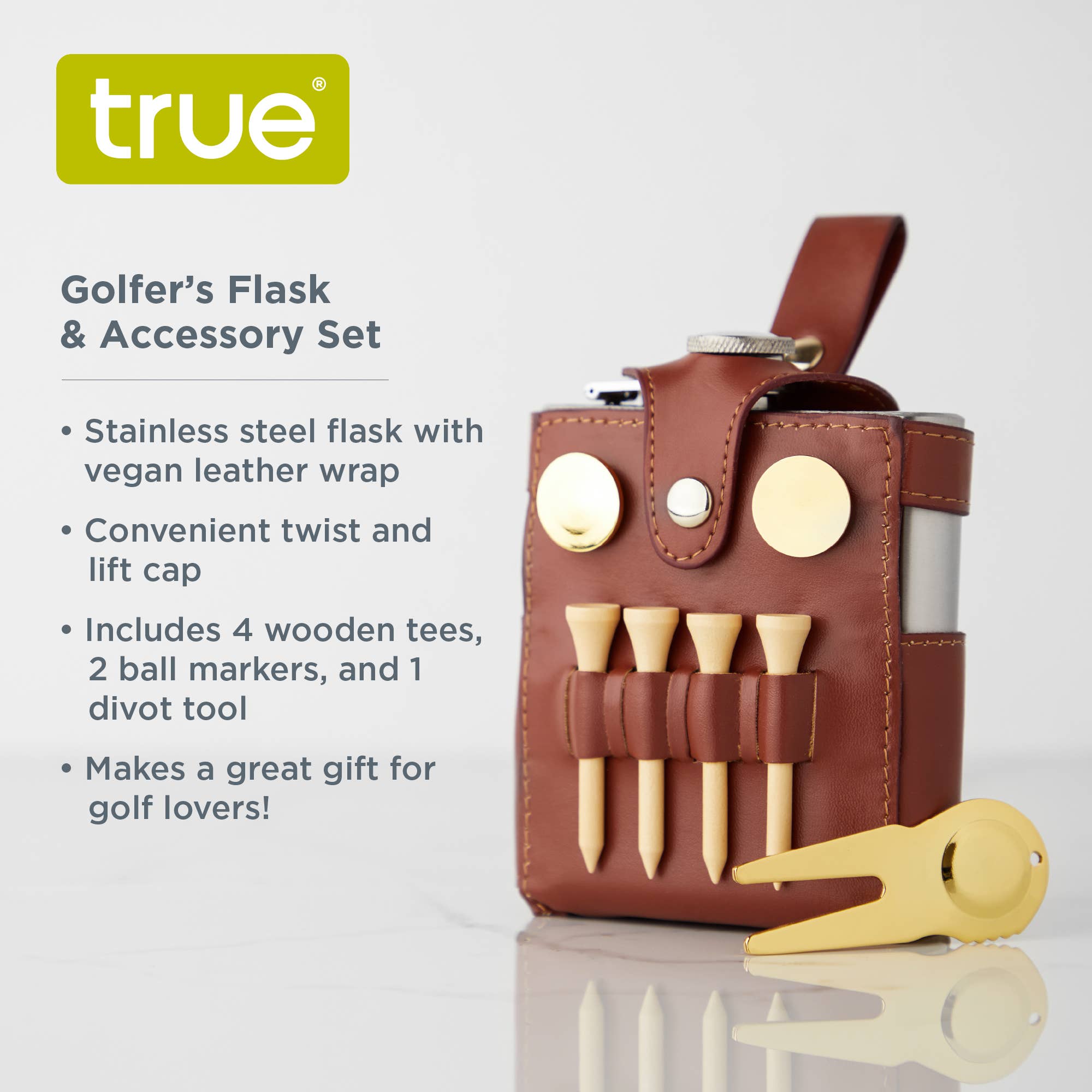 Golfer Flask