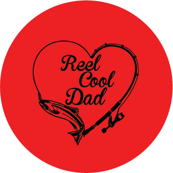 Reel Cool Dad Button