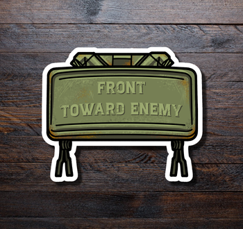 Claymore Mine Sticker