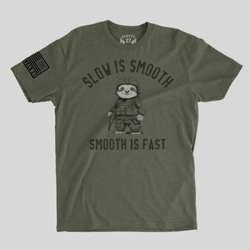 Slow Smooth:  Green/2XL