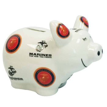 Usmc Bank Piggy Logo All Over