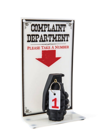 Complaint Dept