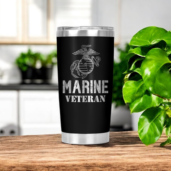 Marine Veteran Tumbler