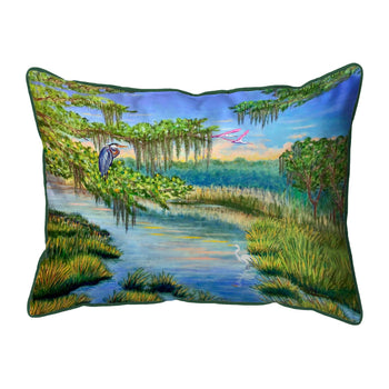 Marsh Life Corded Pillow: 16 inches x 20 inches