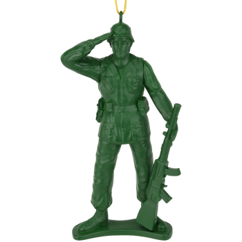 Green Toy Soldier  Ornament