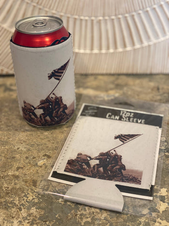 "Iwo Jima Flag" Koozie