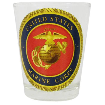 Usmc Shotglass Logo