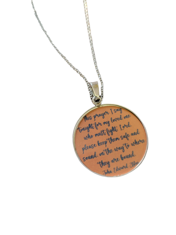 Soldier Prayer Necklace: