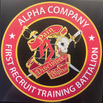 Alpha Company Decal