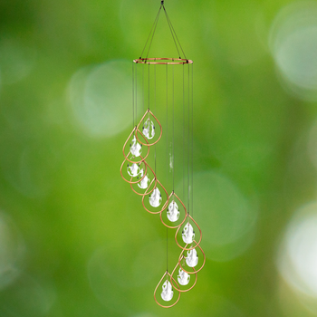 Copper Spiral Suncatcher