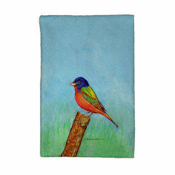 Painted Bunting Kitchen Towel
