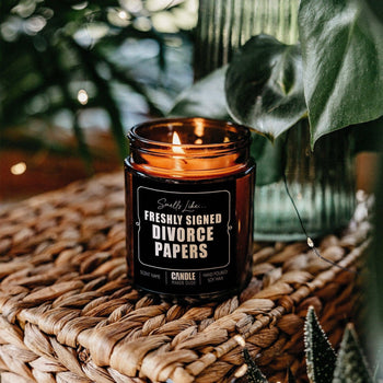 Smells Like Freshly Signed Divorce Papers,: Dry Gin & Cypress