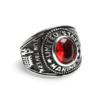 USMC Class Ring Silver