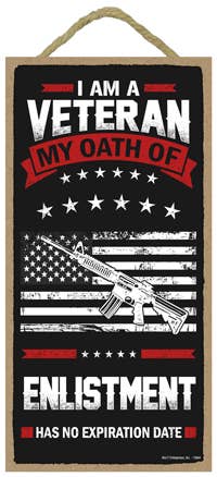 I am a veteran My oath of enlistment has no expiration date