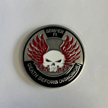 Death Before Dishonor Coin