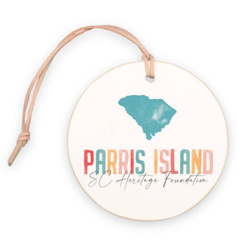 Ornament-Watercolor City Parris Island SC Heritage Foundation