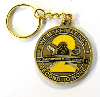 2nd Btn Keychain