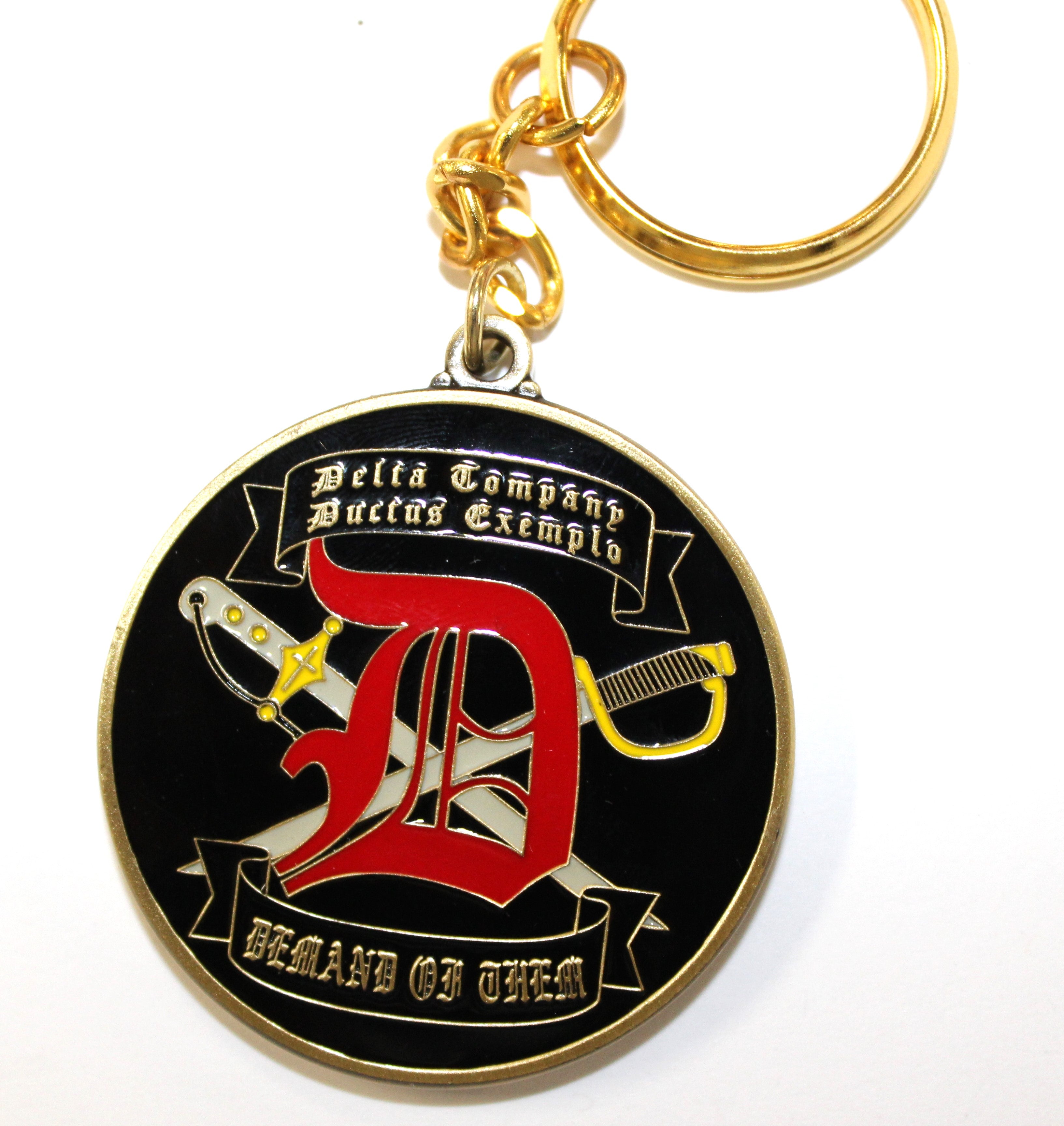 Delta Engine Keychain Delta Keychain - Parris Island Museum